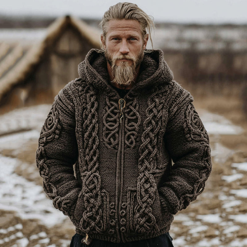 Anmutig gestaltete Strickjacke
