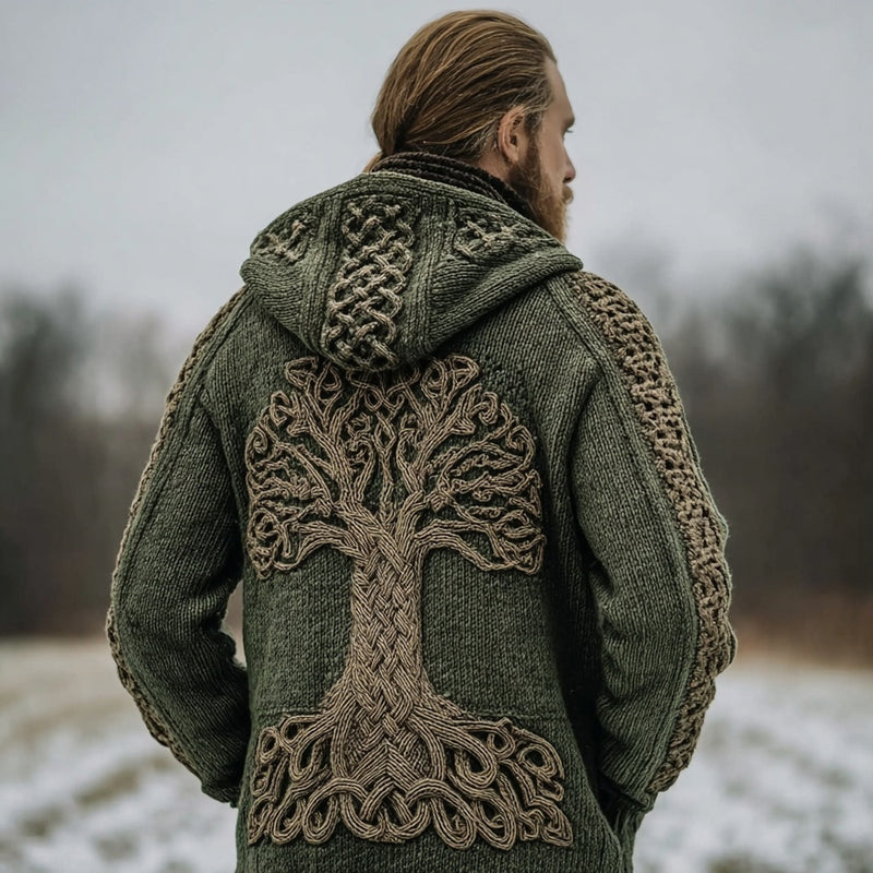 Zeitloser Vintage-Stil Strickjacke