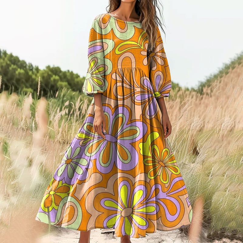Klassische Vintage Kleid