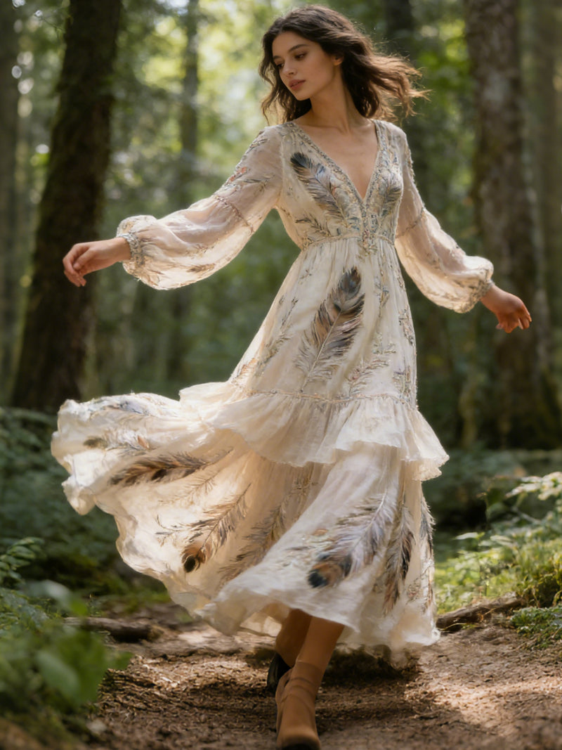 Zeitloser Vintage-Stil Kleid