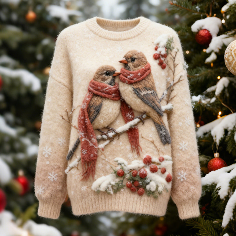 Zeitloser Vintage-Stil Pullover