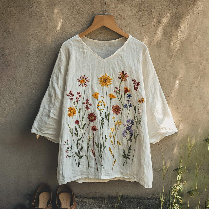 Klassisch gestaltete Bluse