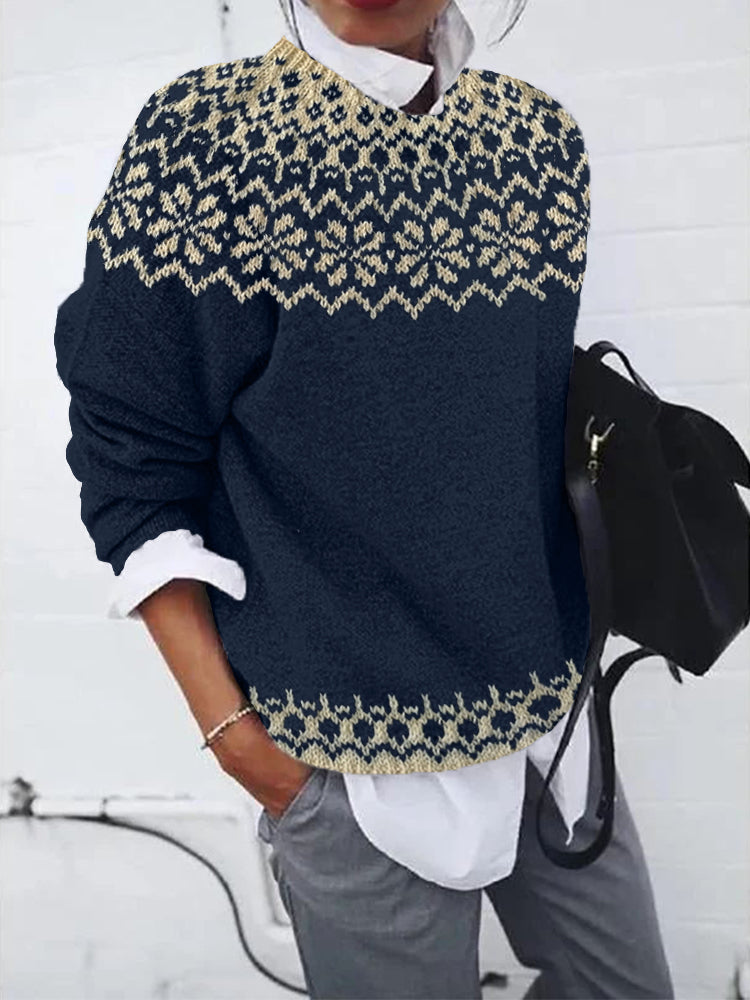 Wunderschön gefertigter Pullover