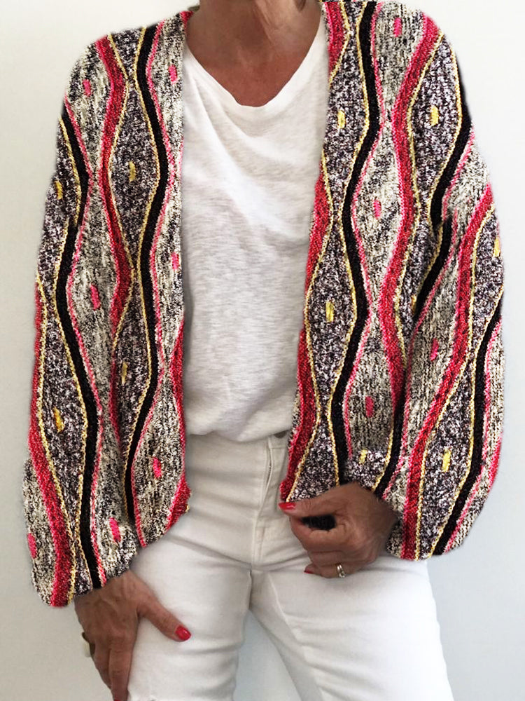 Vintage inspirierte Strickjacke
