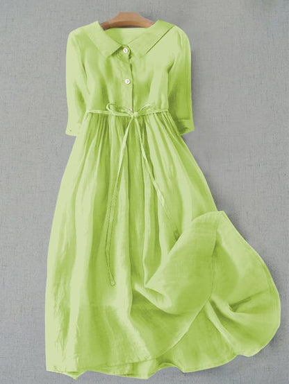 MW | Literarisch schlichtes Baumwollkleid
