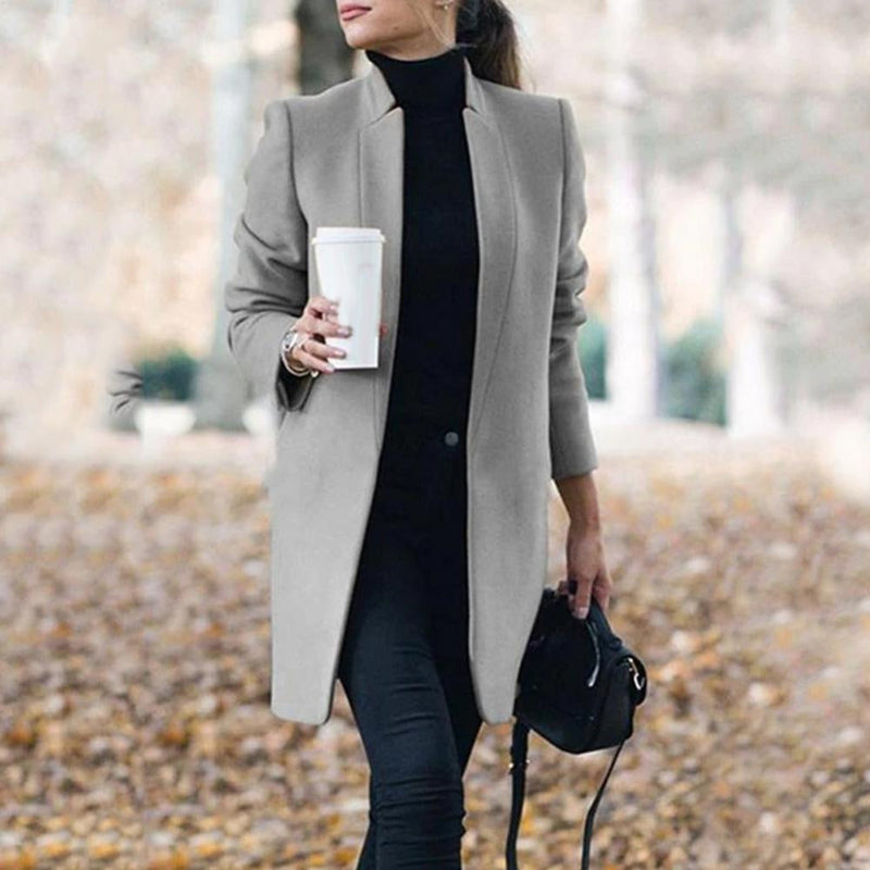 MW | Eleganter kurzer Freizeit- und Business-Mantel für Damen