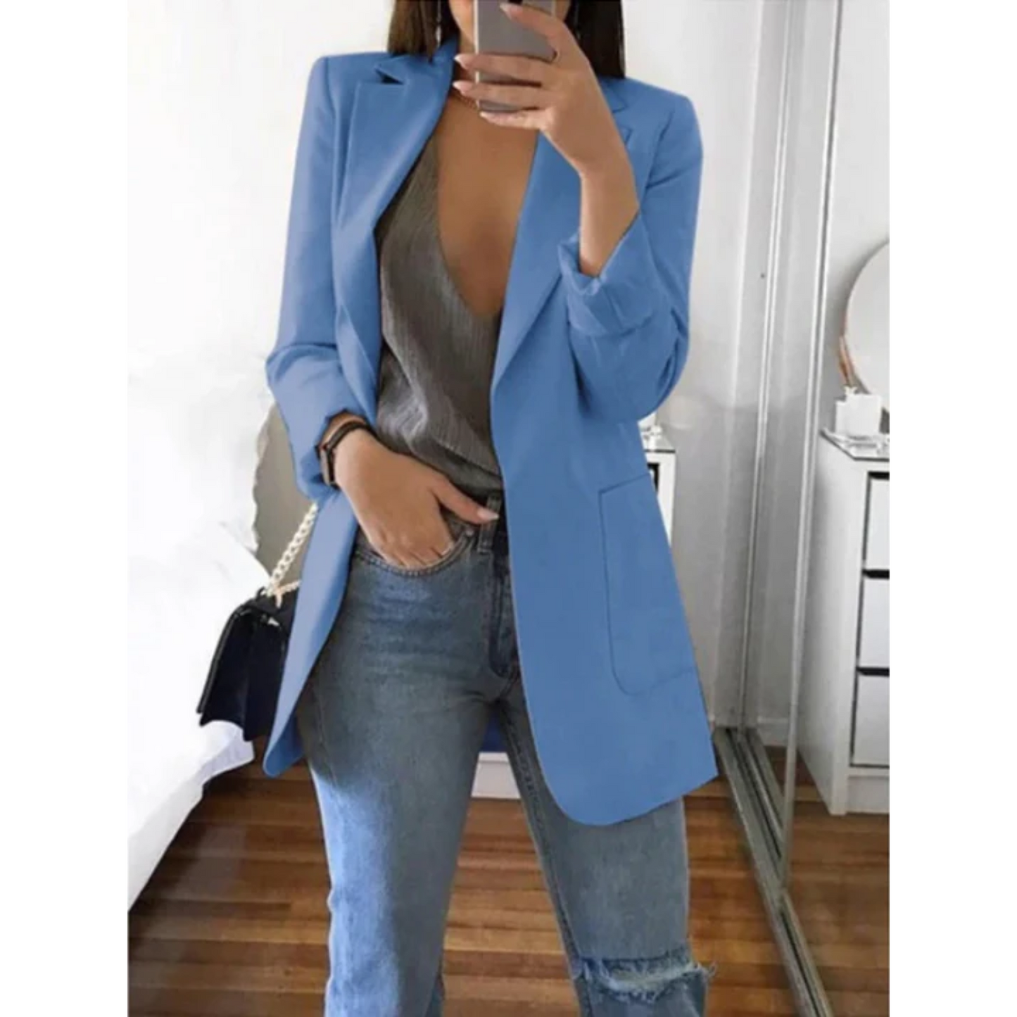 MW | Schmal geschnittener stilvoller Blazer
