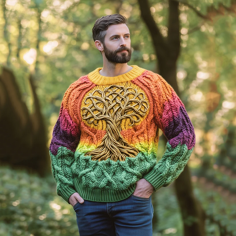 Zeitloser Vintage-Stil Pullover