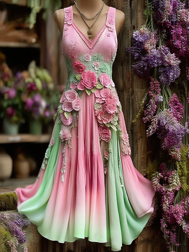 Wunderschön gefertigte Kleid