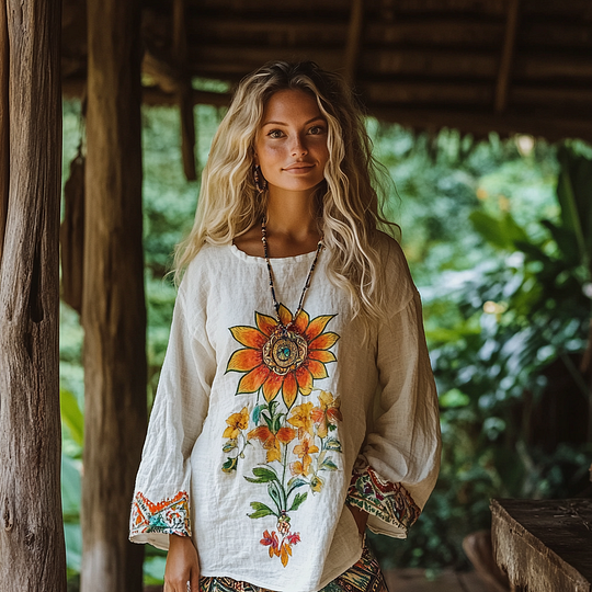 Elegant gestaltete Bluse
