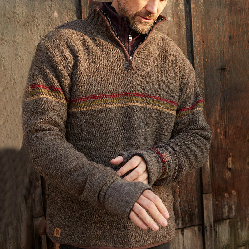 Zeitloser Vintage-Stil Pullover