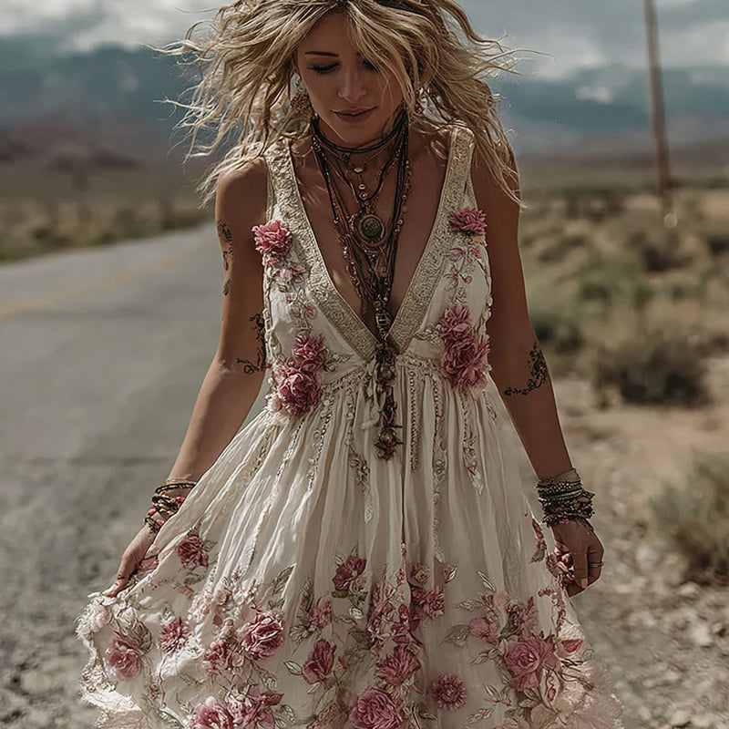 Klassische Vintage Kleid