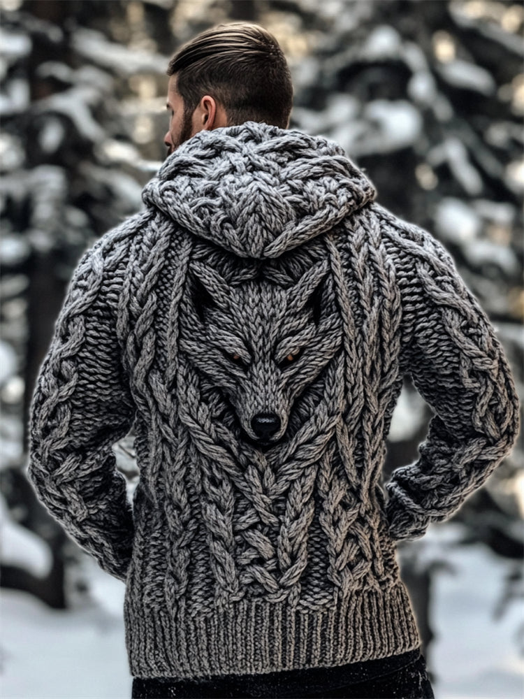 Klassisch gestaltete Strickjacke