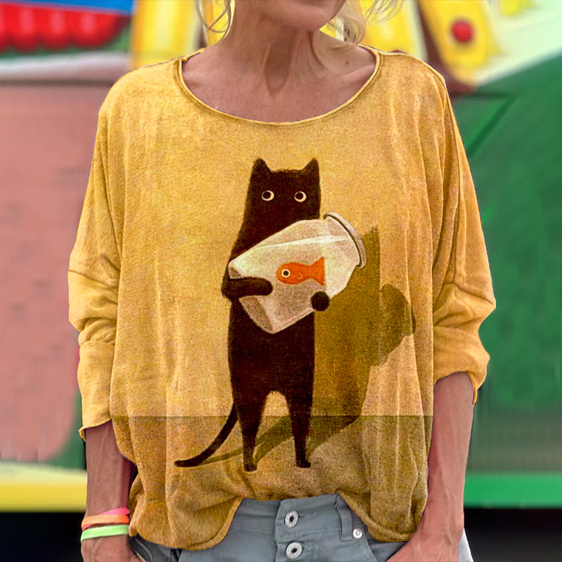 Zeitloser Vintage-Stil T-Shirt