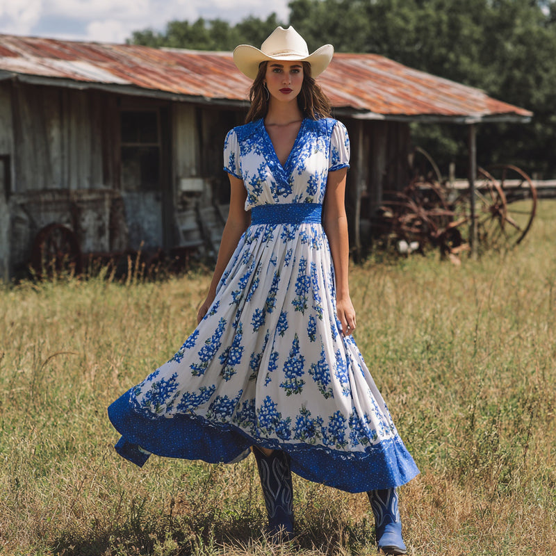 Vintage inspirierte Kleid