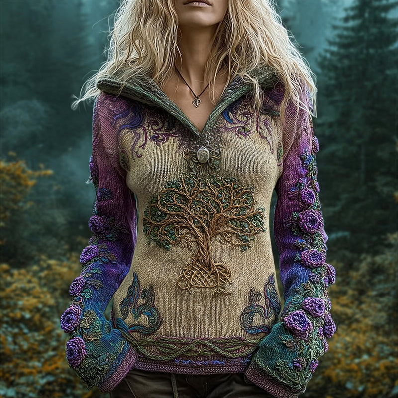 Zeitloser Vintage-Stil Pullover