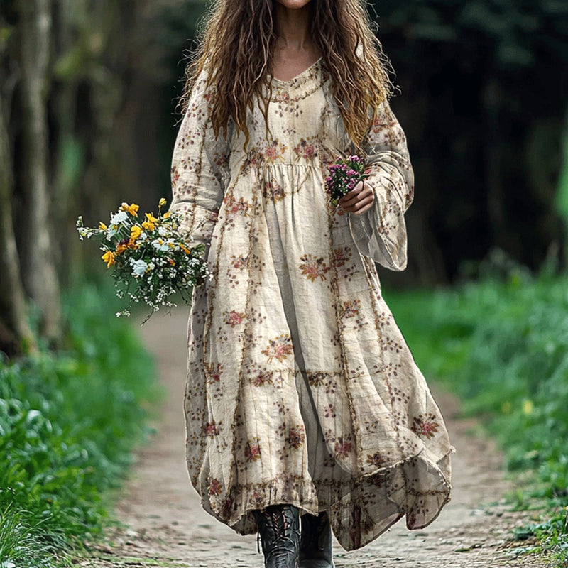 Klassische Vintage Kleid