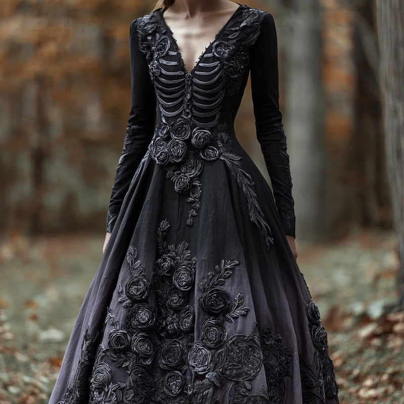 Anmutig gestaltete Kleid