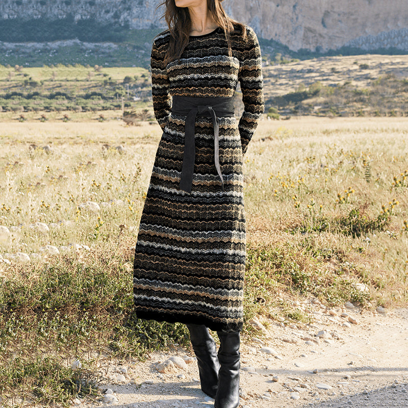 Anmutig gestaltete Kleid