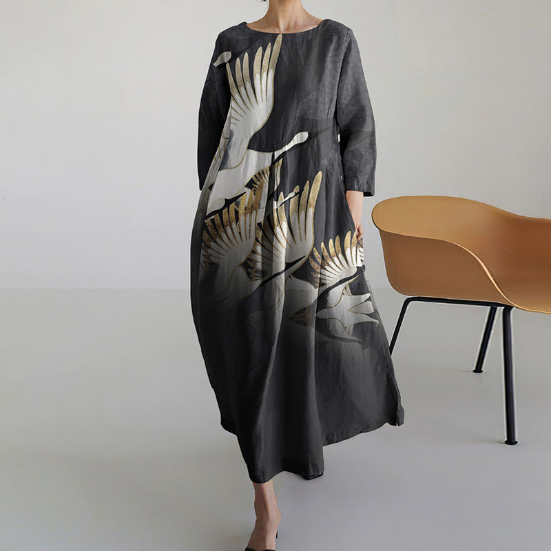 Zeitloser Vintage-Stil Kleid