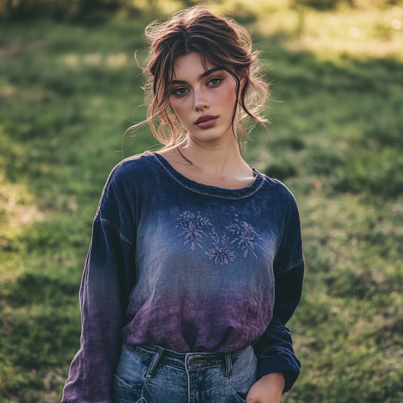 Klassische Vintage T-Shirt