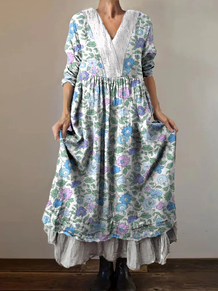 Klassisch gestaltete Kleid