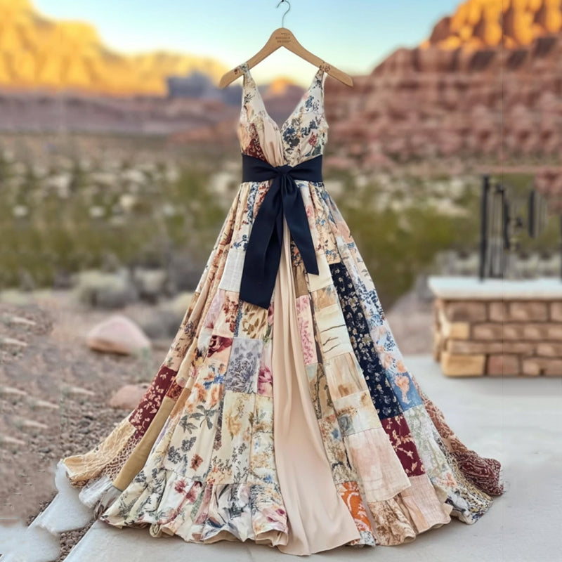 Anmutig gestaltete Kleid