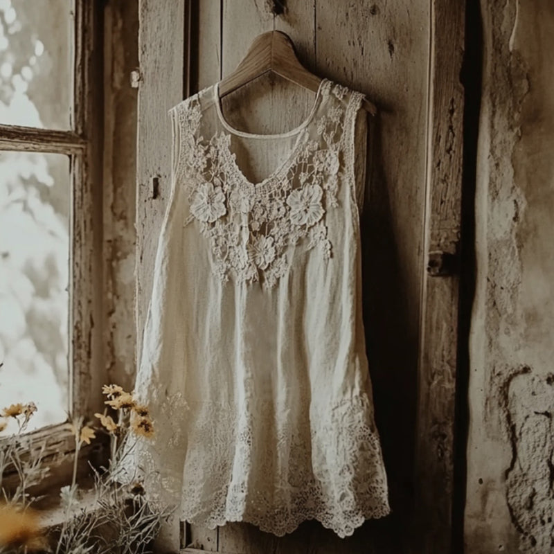 Zeitloser Vintage-Stil Top
