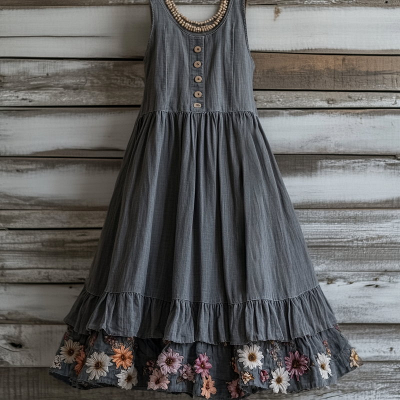 Zeitloser Vintage-Stil Kleid