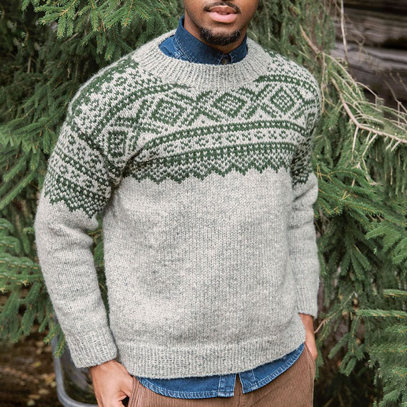 Zeitloser Vintage-Stil Pullover