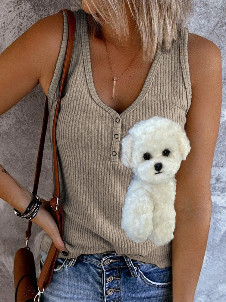 Zeitloser Vintage-Stil Top