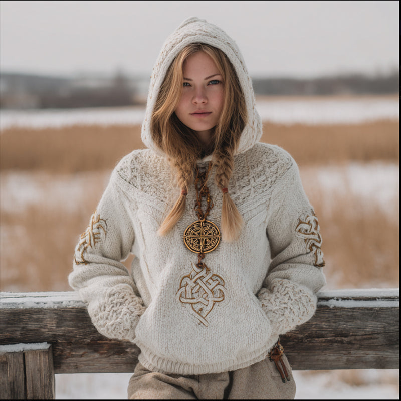Zeitloser Vintage-Stil Pullover