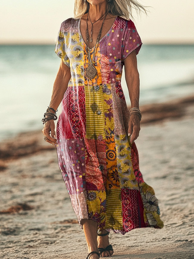 Zeitloser Vintage-Stil Kleid
