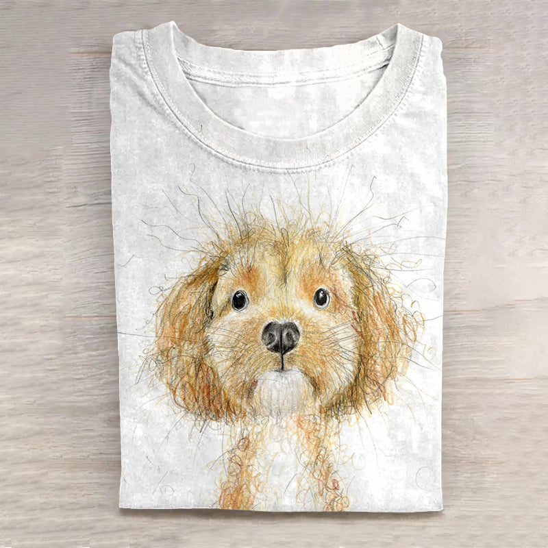 Zeitloser Vintage-Stil T-Shirt