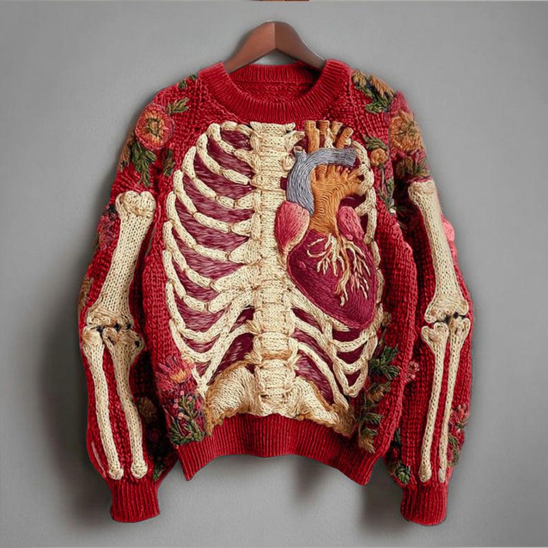 Zeitloser Vintage-Stil-Pullover