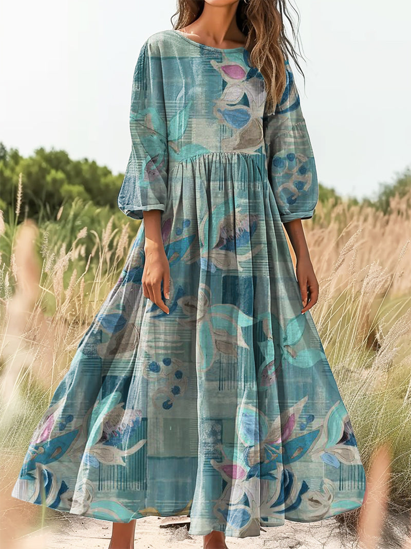 Klassisch gestaltete Kleid