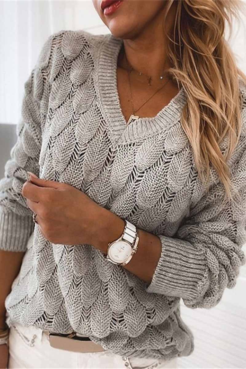 Klassisch gestaltete Pullover