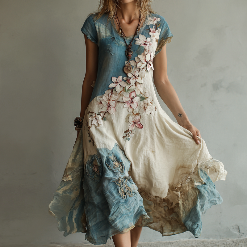 Wunderschön gefertigte Kleid