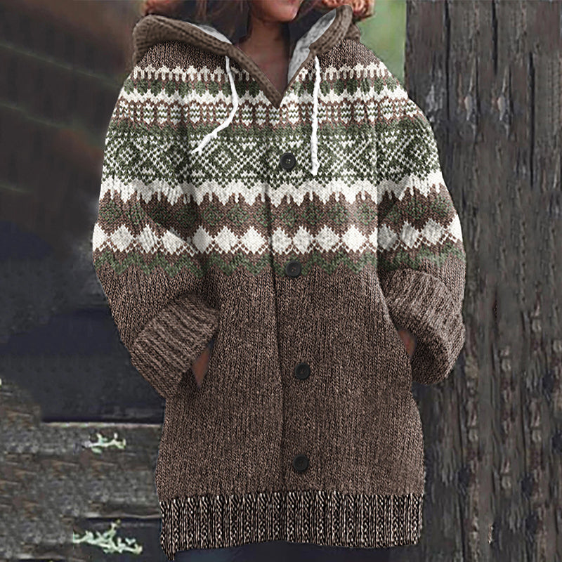 Wunderschön gefertigte Strickjacke