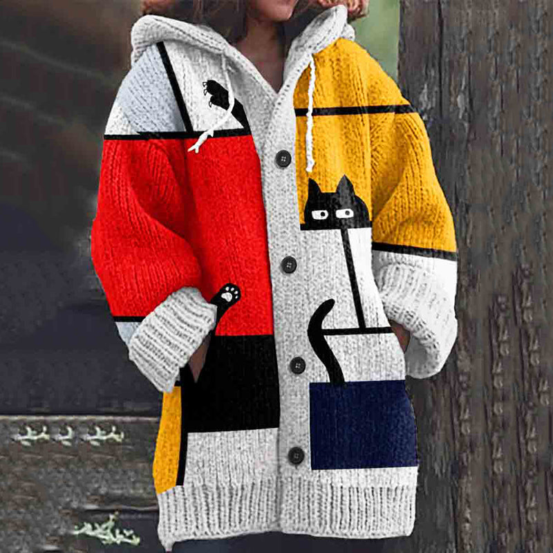 Klassische Vintage Strickjacke