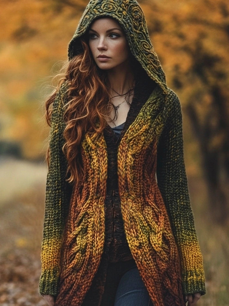 Wunderschön gefertigte Strickjacke