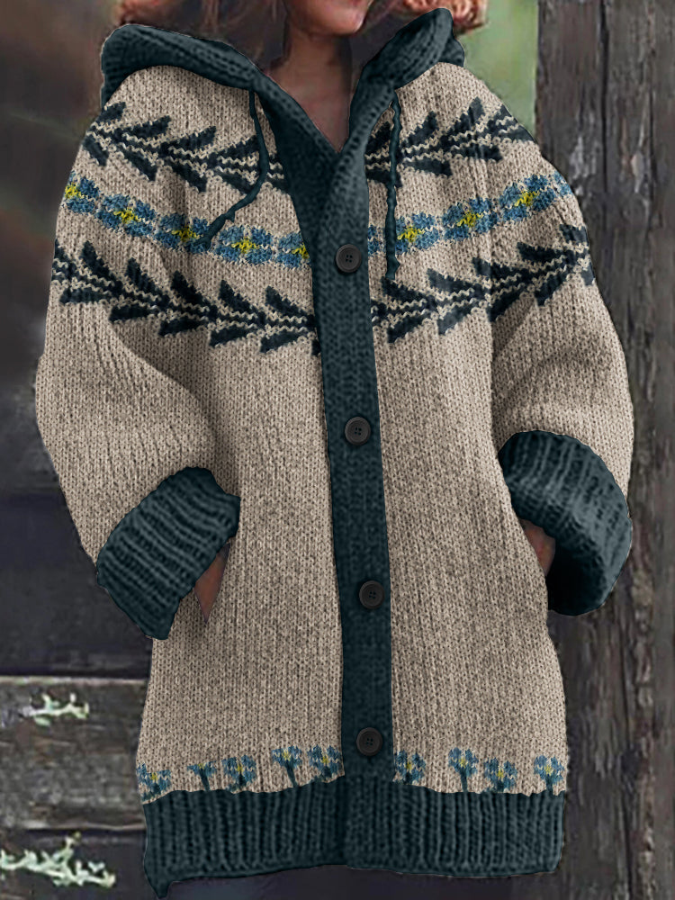 Klassisch gestaltete Strickjacke