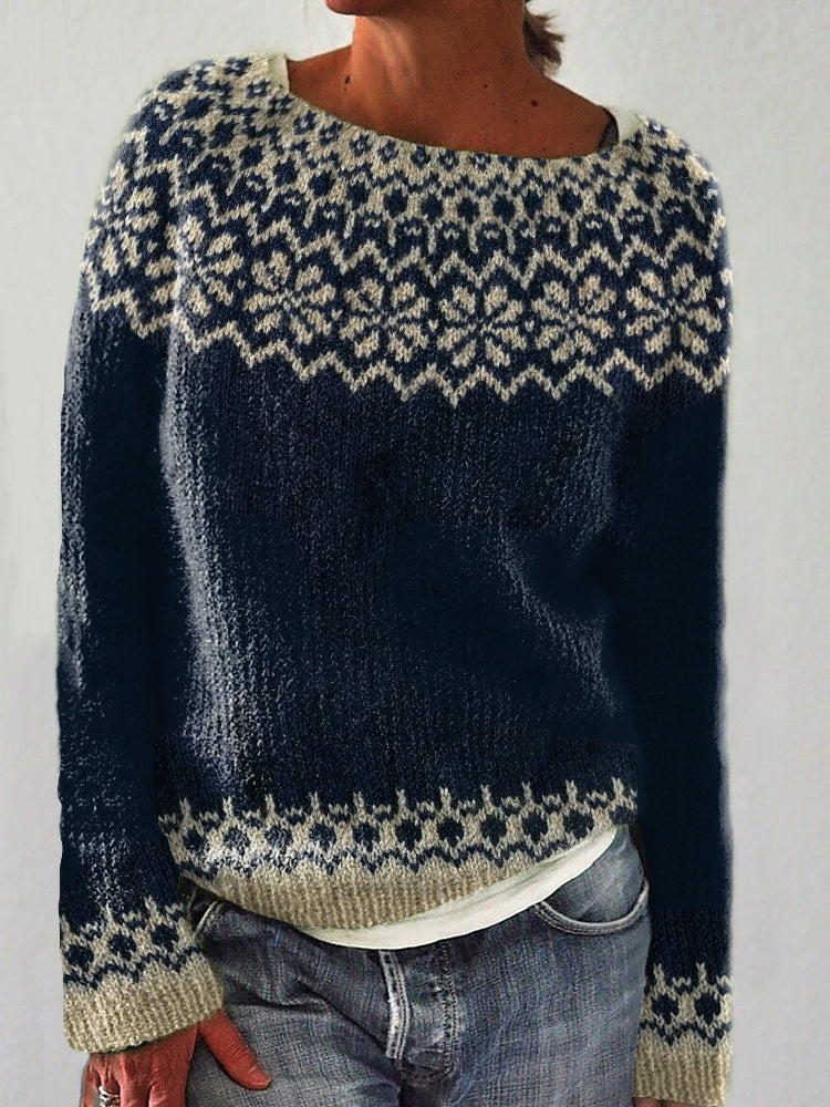 Klassisch designter Pullover