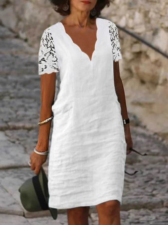 Anmutig gestaltete Kleid