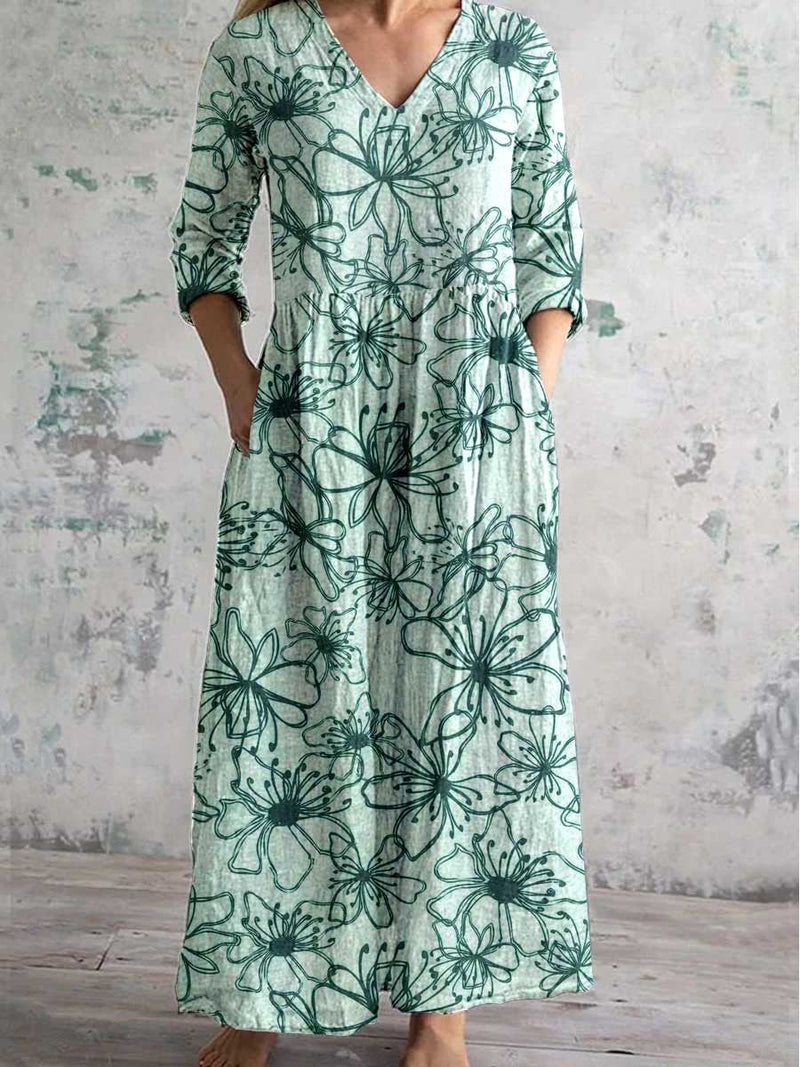 Klassische Vintage Kleid