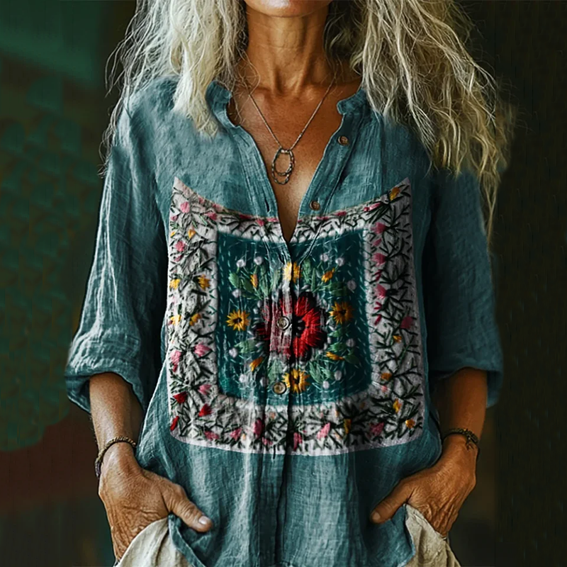 Zeitloser Vintage-Stil Hemd
