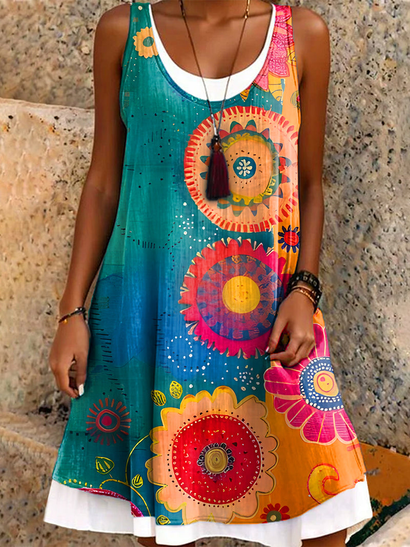 Klassische Vintage Kleid