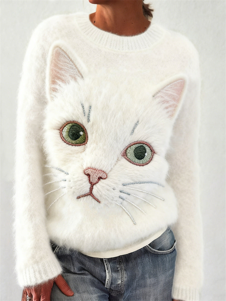 Zeitloser Vintage-Stil Pullover
