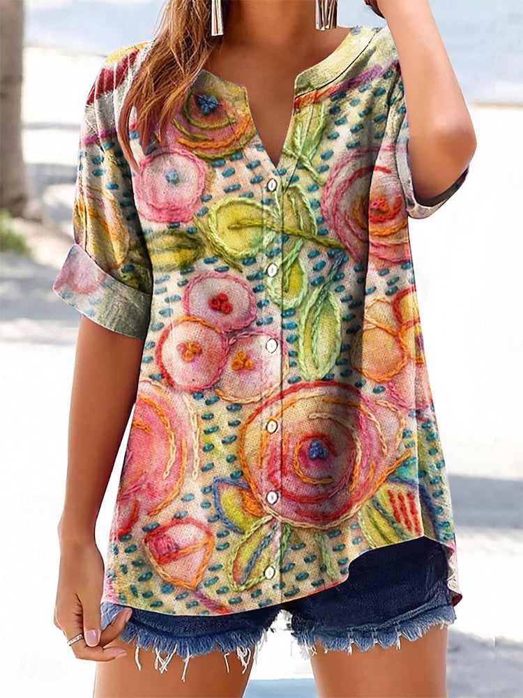 Zeitloser Vintage-Stil Hemd