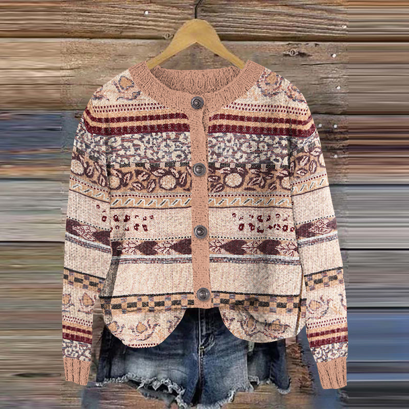 Anmutig gestaltete Strickjacke
